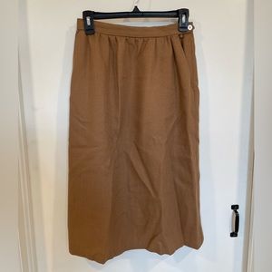 Vintage J H Collectibles brown skirt